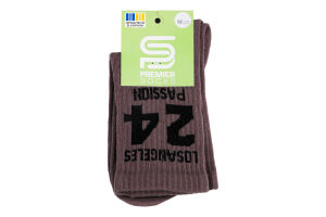Шкарпетки дитячі Premier socks 24 коричнев р.18-20