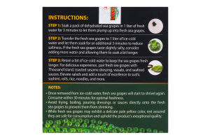 Виноград Longevity морський сушений