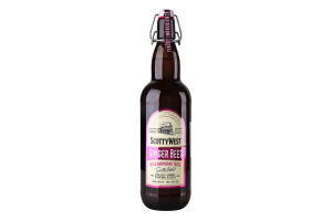 Напиток безалкогольный газированный со вкусом имбиря с соком малины Ginger Beer Scotty West с/бут 1л