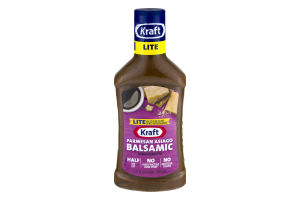 Kraft Dressing Parmesan Asiago Balsamic Vinigrette Lite