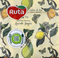 Серветки серверувальні Ruta Art Кухня Мікс 20шт