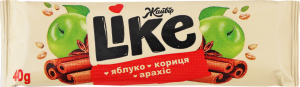 Конфеты Яблоко-корица-арахис Like Жайвір м/у 40г