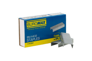 Скоби 24/6 №BM.4402 Buromax 1000шт
