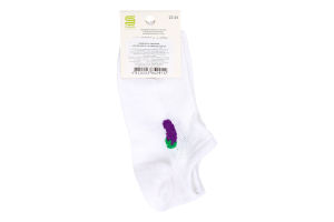 Шкарпетки підліткові ультракороткі р.20-24 на картонці Premier Socks