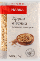 Крупа вівсяна плющена пропарена Marka Promo м/у 500г