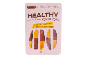 Філейки мангові натурально сушені в чорному шоколаді Healthy Choice д/п 185г