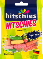 Цукерки жувальні з фруктовим смаком Sour mix Mini Hitschies м/у 40г
