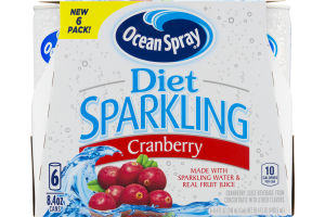 Ocean Spray Diet Sparkling Cranberry - 6 CT