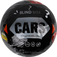 Набір ігровий Машина+Дорожні знаки в кулі 8*8см Solar