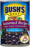 BUSH'S BEST Seasoned Recipe Black Beans