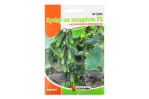 Насіння Огiрок Сусіду на заздрість F1 пакет гiгант 5г Яскрава