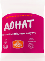 Донат зі смаком ягідного йогурту Рум'янець м/у 65г