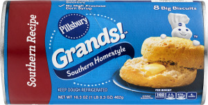 Pillsbury Grands! Southern Homestyle Big Biscuits Southern Recipe - 8 CT