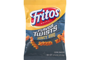 Fritos Corn Snacks Flavor Twists Honey BBQ