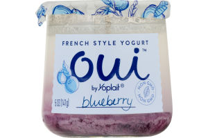Yoplait Oui French Style Yogurt Blueberry