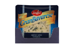 Сыр 50% мягкий с голубой плесенью Gran Bavarese Steffel п/у 100г