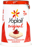 Yoplait Original Low Fat Yogurt Strawberry Cheesecake