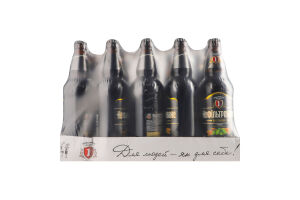 Пиво специальное 500мл 4.3% темное нефильтрованное пастеризованное Бочковое Перша приватна броварня бут