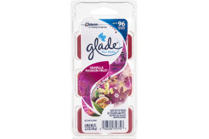 Glade Wax Melts Vanilla Passion Fruit - 6 CT