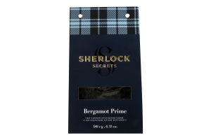 Чай черный крупнолистовой с натуральным маслом бергамота Бергамот Прайм Sherlock Secrets в/с м/у 180г