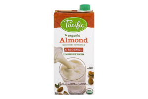 Pacific Organic Non-Dairy Almond Beverage Unsweetened Original