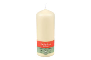 Свіча Bolsius 150/58 беж. 42 год. арт. 103614606905