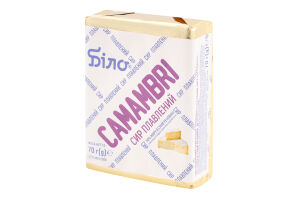 Сир плавлений 50% скибковий зі смаком сиру Камамбер Камамбрі Біло м/у 70г