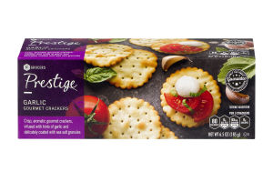 Prestige Gourmet Crackers Garlic