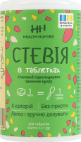 Замінник цукру Стевія у таблетках, Health Hunter, 200таб.