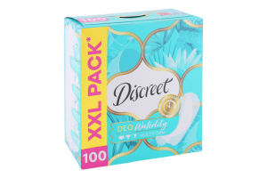 Прокладки щоденні гігієнічні ароматизовані Multiform Waterlily Deo Discreet 100шт