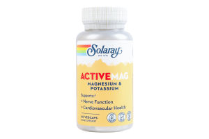Добавка дієтична вегетаріанські капсули ActiveMag Solaray 60шт