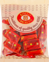 Цукерки Вафельні на фруктозі 200г Бісквіт-шоколад