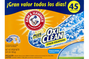 Arm & Hammer Plus OxiClean Laundry Detergent Stain Fighters Fresh Scent
