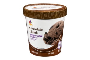 Ahold Chocolate Chunk Frozen Greek Yogurt