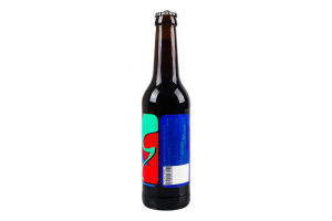 Пиво 0.33л 8% темне нефільтроване непастеризоване Ґвара №8 Смок Pravda пл