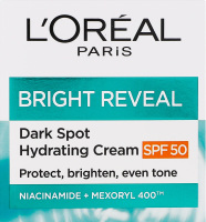 Крем для кожи лица увлажняющий против пигментных пятен SPF 50 Bright Reveal L'Oreal Paris 50мл
