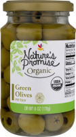 Nature's Promise Green Olives Pitted