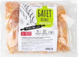 Багет Фітнес заморожений Fozzy