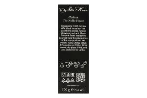 Чай Клубника OPA Благородный дом Chelton в/с к/у 100г