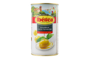 Оливки з/к 350г ж/б з ключем Iberica