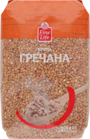 Крупа гречана ядриця швидкорозварювана Fine Life 1ґ м/у 800г