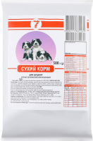 Корм Семерка д/собак 500 г Для щенков (фиол.)