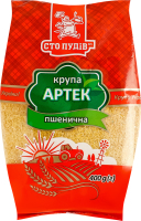 Крупа пшеничная из твердых сортов яровой пшеницы Артек Сто пудів м/у 400г