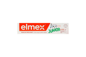 Паста зубная для детей 6-12лет Junior Elmex 75мл