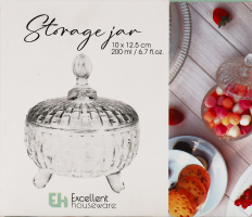 Цукорниця 200мл скло