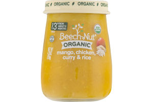 Beech-Nut Organic Mango, Chicken, Curry & Rice Stage 3
