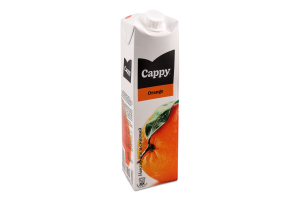 Нектар пастеризованный апельсиновый Cappy т/п 1л