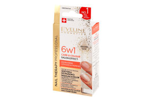 Сироватка д/нігтів Nail Therapy Professional 6в1 Care&Colour Golden 5мл Eveline