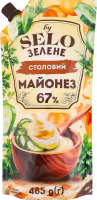 Майонез 67% Столовый Selo Зелене д/п 485г
