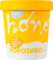 Мороженое Ананас-манго-маракуйя-лайм Vegan Honey ст 400г
